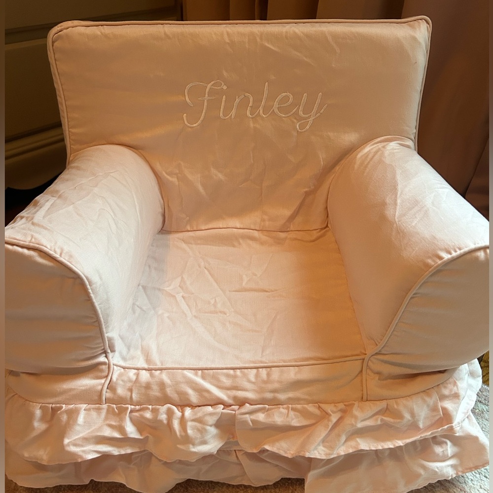 NEW Pottery Barn Kids My First Anywhere Chair Cover ONLY. FINLEY